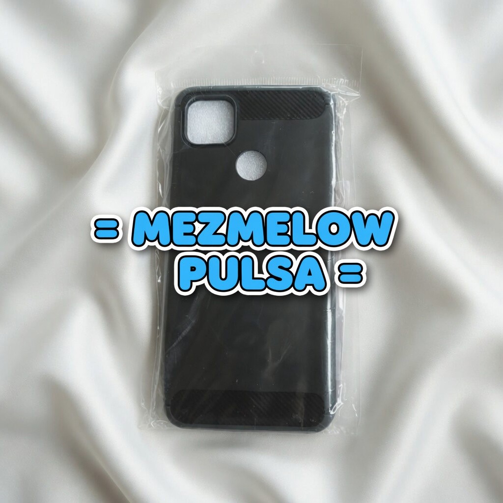 Casing Silicone Softcase Fiber Carbon Case XIAOMI REDMI 9C