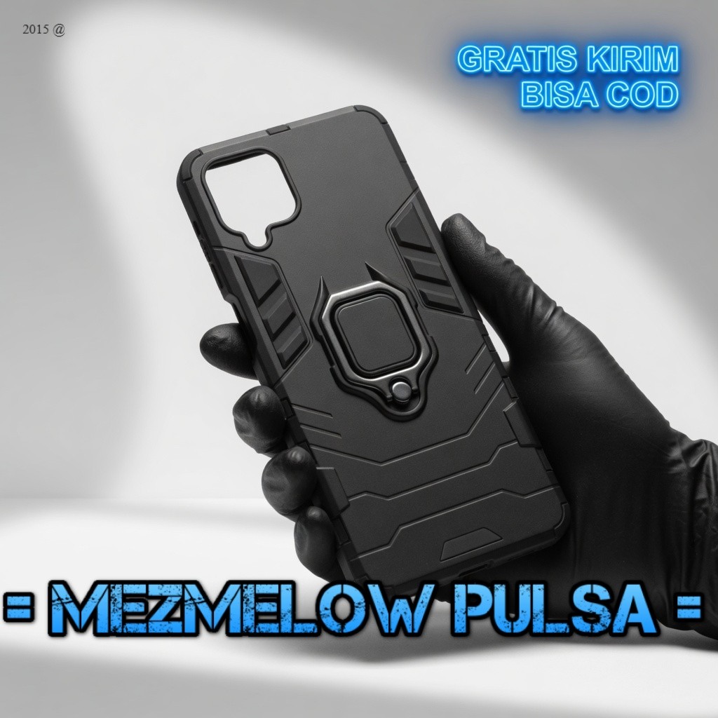 Hard Case Ring Magnet Stand Case Armor Case SAMSUNG M12 / SAMSUNG A12 5G