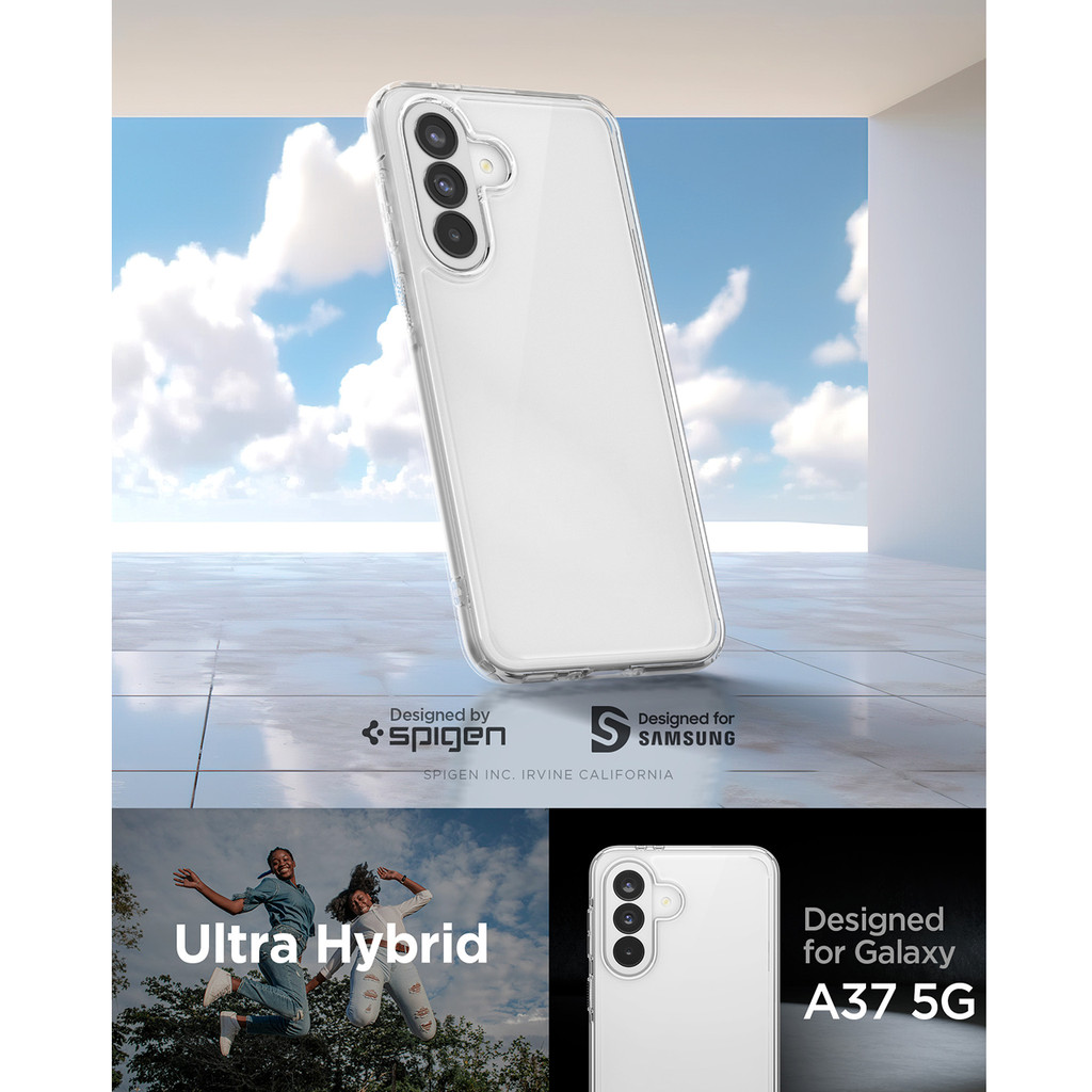 SPIGEN Case for Samsung Galaxy A37 Ultra Hybrid Clear Anti Shock Slim Casing - Gambar 2