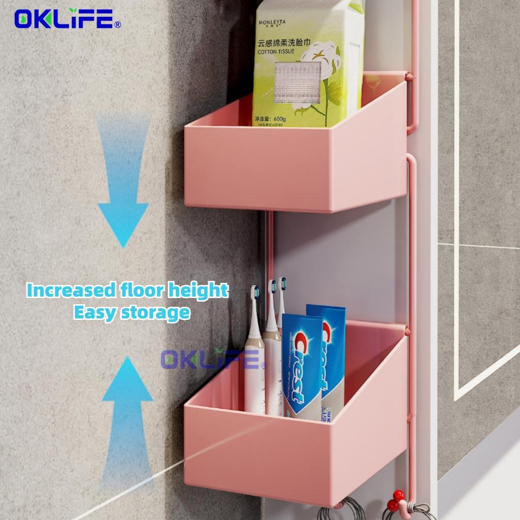 Punch-Free Over-the-Door Heavy-Duty Bathroom Storage Rack view 5