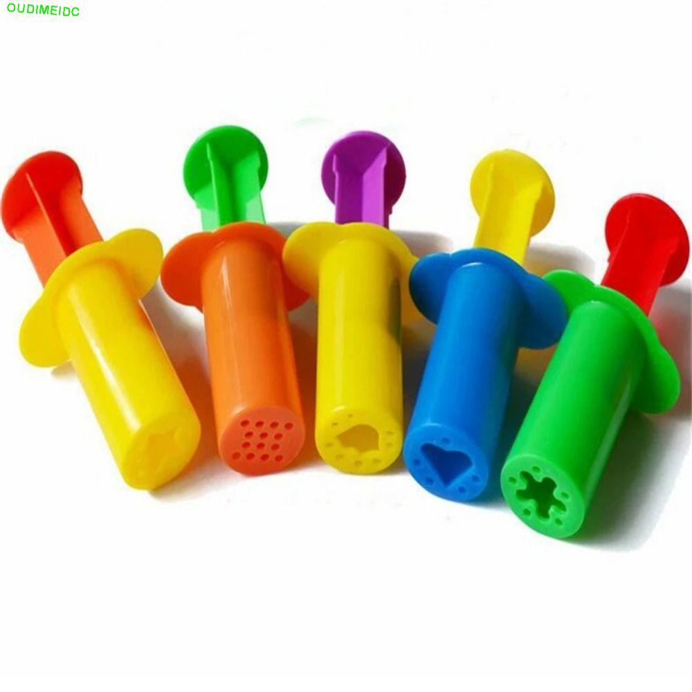 OUDIMEIDC Playdough Model Tool, Plastic 3D 3D Plasticine Tools ...