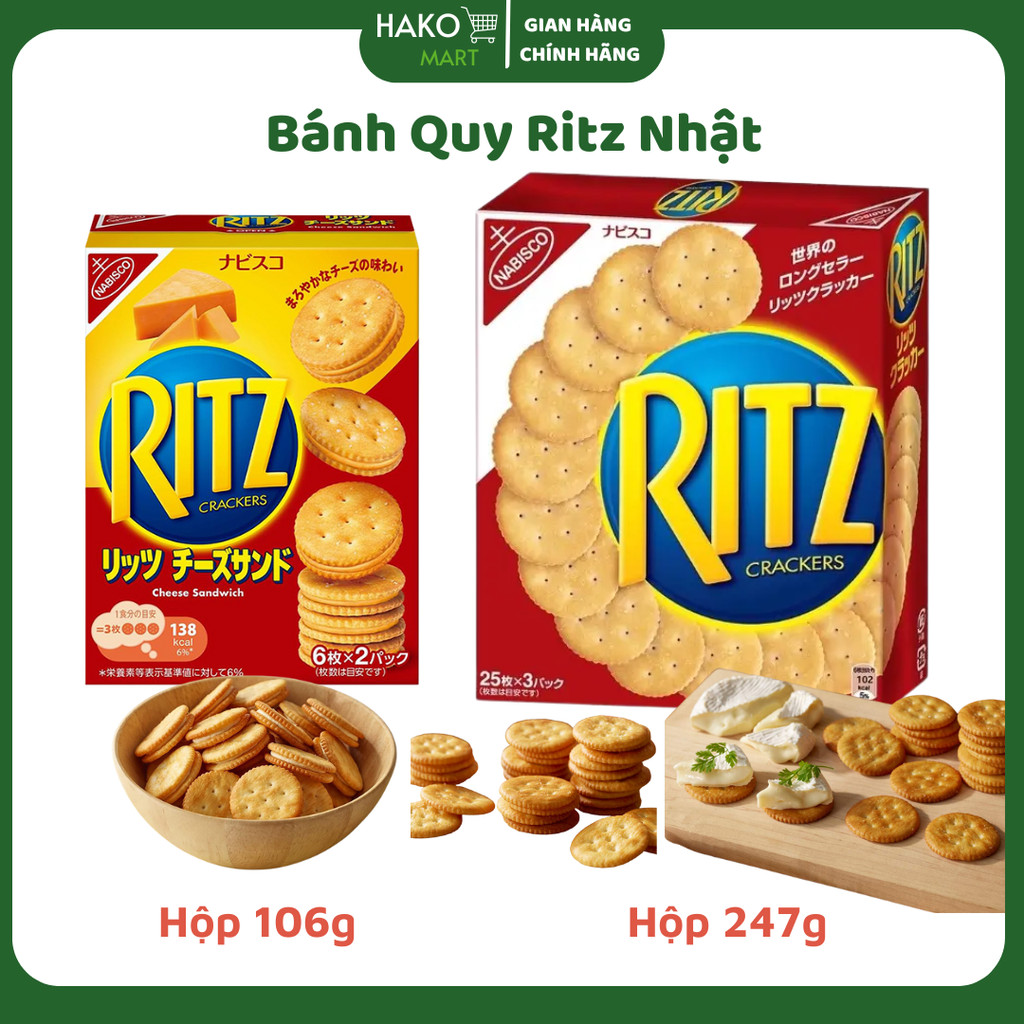 Japanese Ritz Cookies 2 Flavors (Avocado - Cheese) | Shopee Singapore