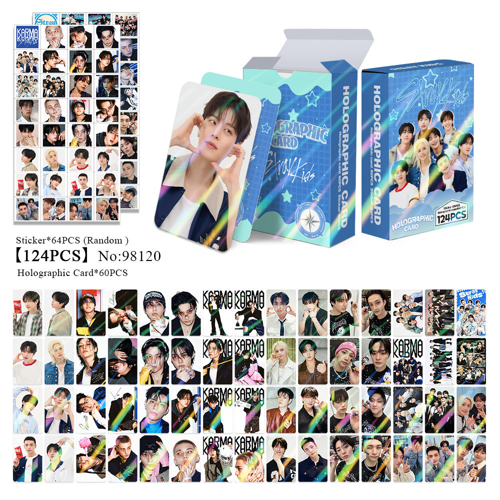 DO IT StrayKids Album Lomo Card KARMA Stray Kids Photocard 60pcs +
