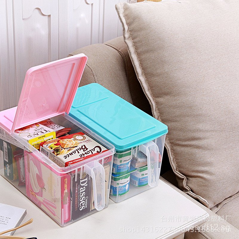 Kitchen Storage with Handle Refrigerator Storage Fresh-Keeping Box for ...