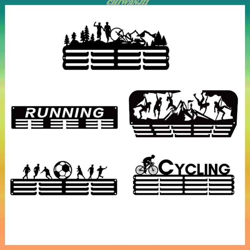 [Chiwanji1] Wall -assembled Medal Bracket Display Rack Training ...