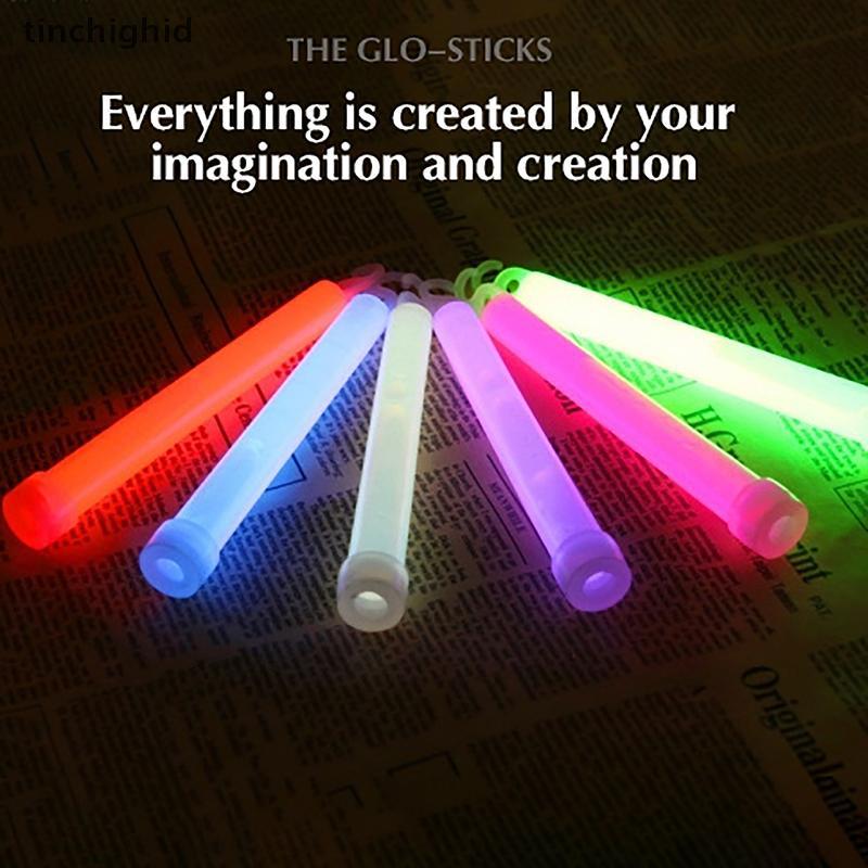 tinchighid 6-Inch Fluorescent Rod With Hook Outdoor Camping Emergency ...