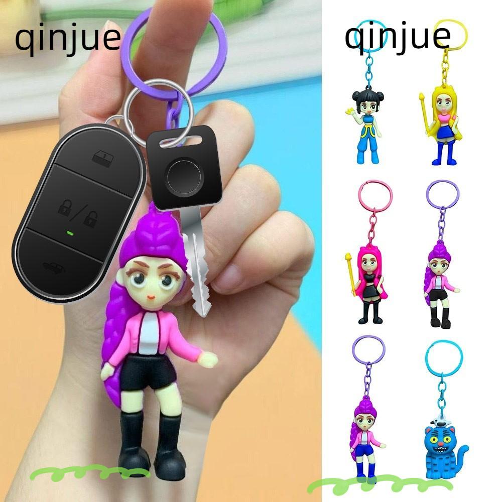 QINJUE Key Chain, Rumi Mira Zoe Sold My Soul Kpop Demon Hunters ...