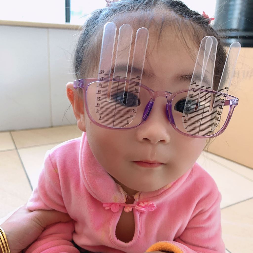 配件配件瞳高尺瞳高尺透明瞳高尺 瞳高测量尺塑料PPCAccessories Accessories Pupil Height Ruler ...