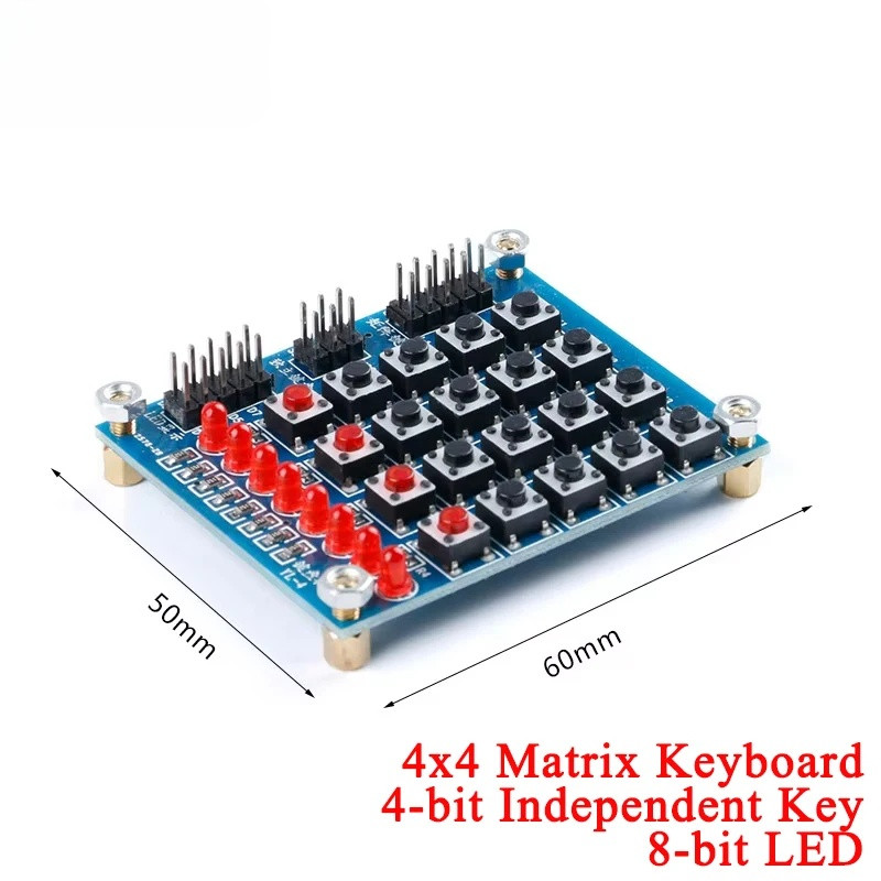 4x4 Matrix Keyboard 4*4 Keypad Array Module Key Button Membrane Switch ...