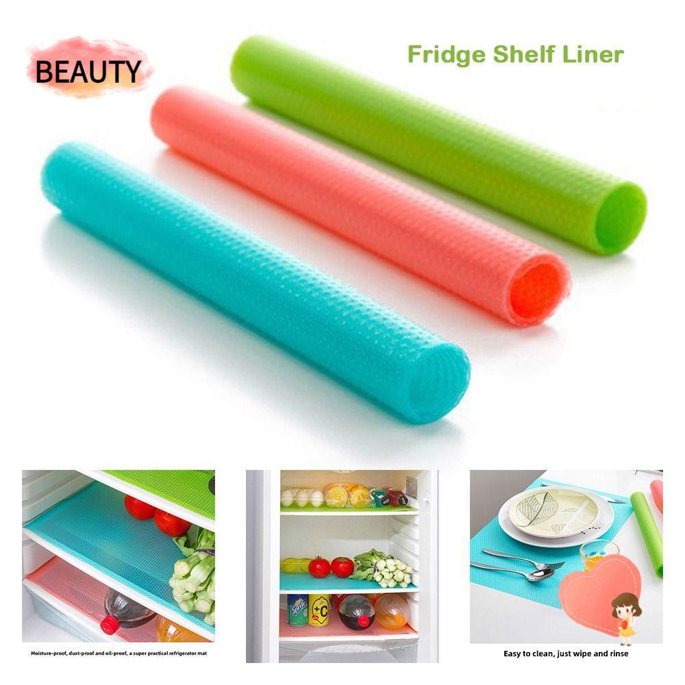 BEAUTY 2pcs Fridge Liners, Washable Waterproof Refrigerator Liners, Hot ...
