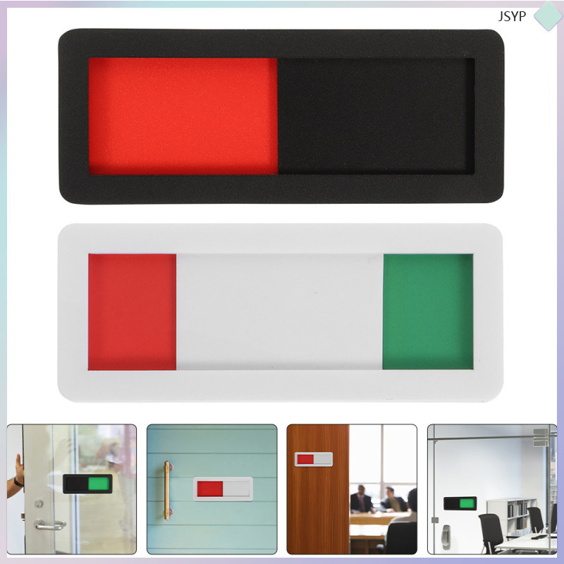 2pcs Sliding Door Sign For Conference Room Indicator Sign For Office ...