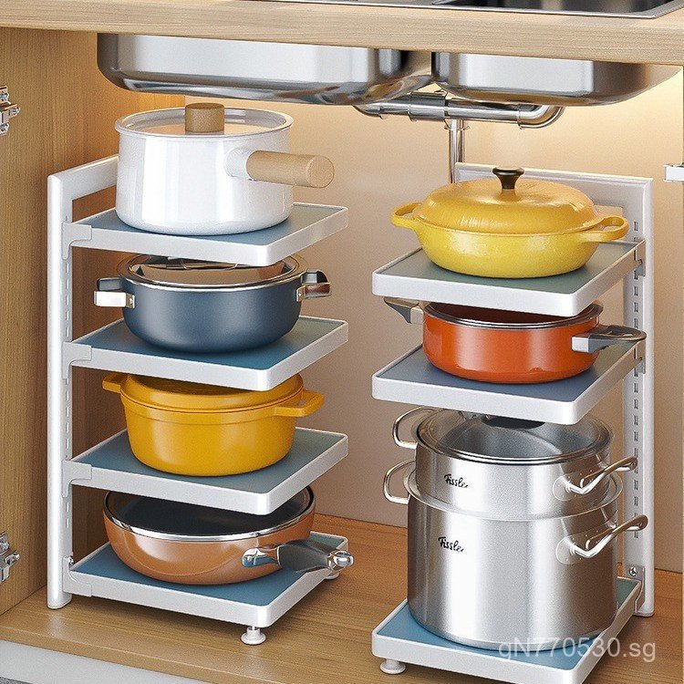 Pot Rack Gap Rack Multi-layer Storage Kitchenware Placement Rack Corner ...