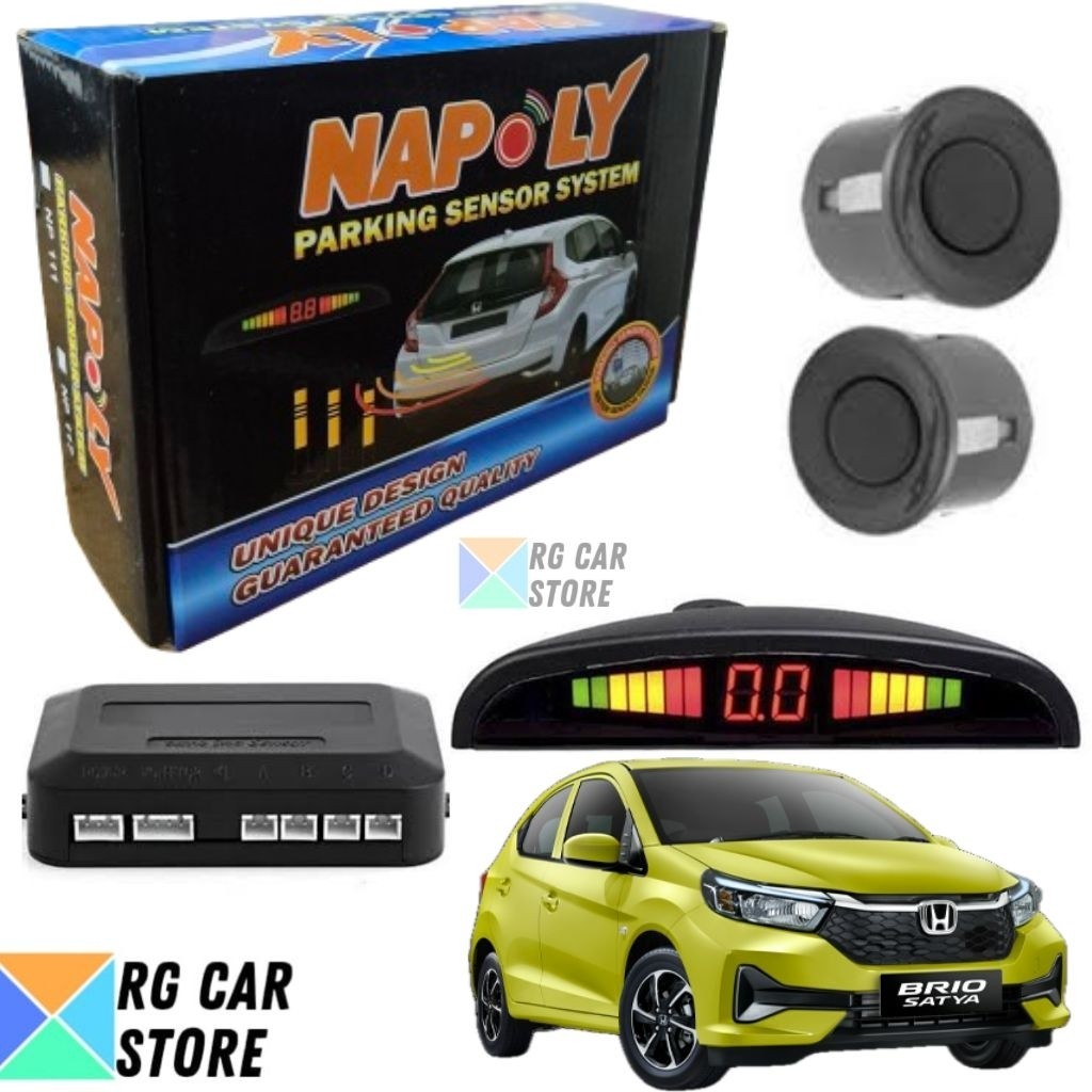 LAYAR Parking Sensor Brio 2023-2026 Original Napoly PnP Digital Screen ...