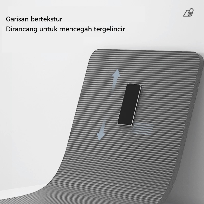 GoKotta Yoga Set Matras Tebal Anti-Slip + Band - Gambar 2