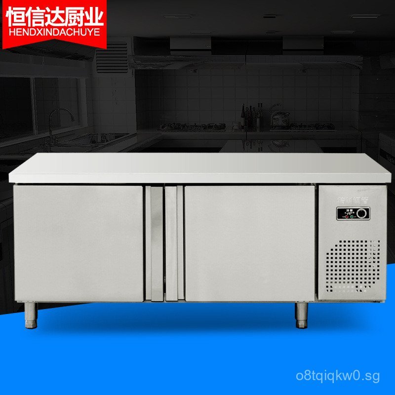 Custom Refrigerated Workbench Flat Cold Workbench Horizontal Freezer ...