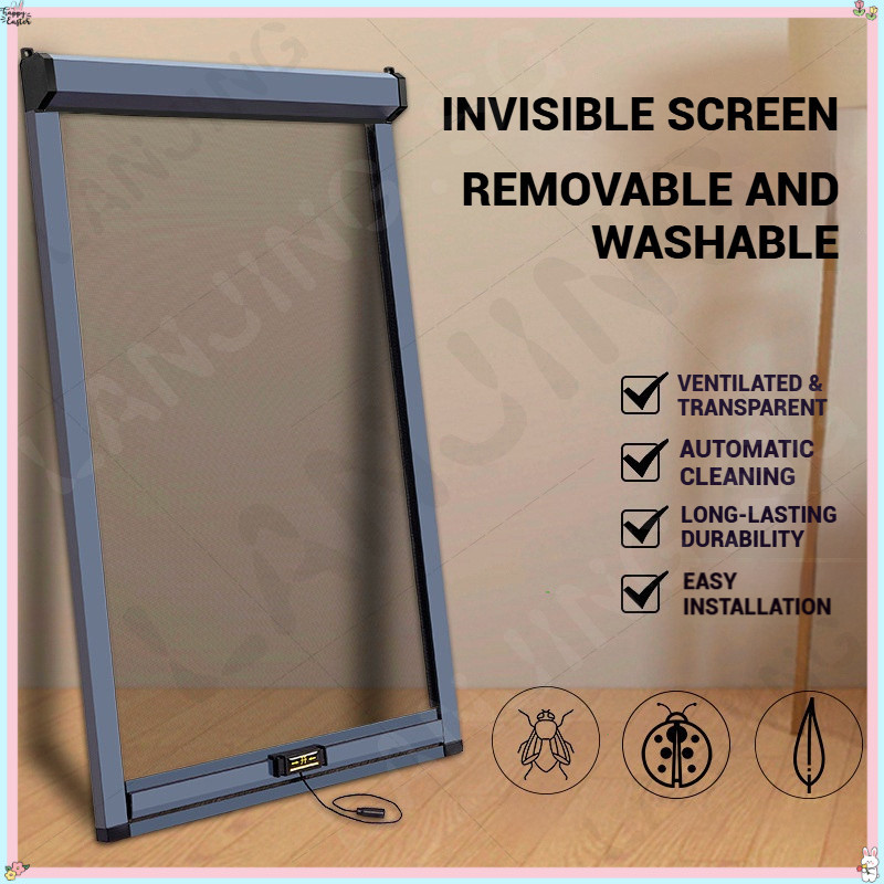 Retractable Screen Window, Telescopic Invisible Screen, Left and Right ...