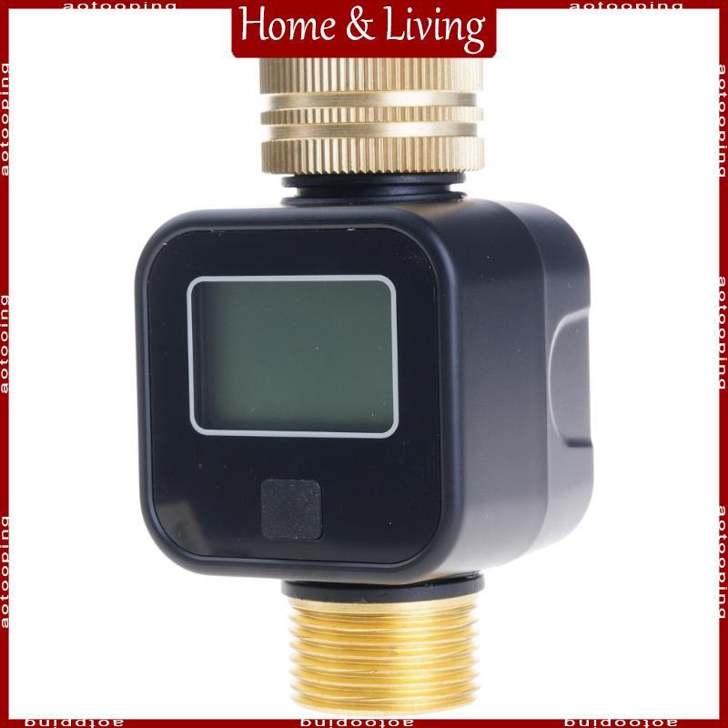 AOTO Water Flows Measurement Device LCD Screen Fast Usage Trackings ...