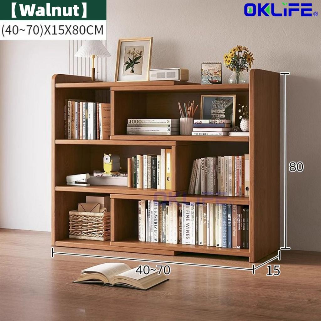 Home Storage Display Cabinet Desktop Bookshelf Simple Bookcase Multi-functional Corner Expandable Shelf view 11