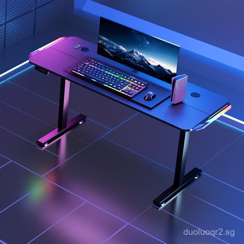 Height Adjustable Desk Stand Standing Desk Electric Computer Desk ...