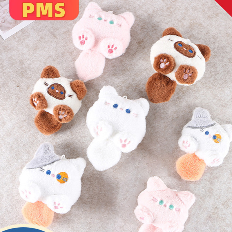 POPmaker Gantungan Kunci Plush Kucing Imut