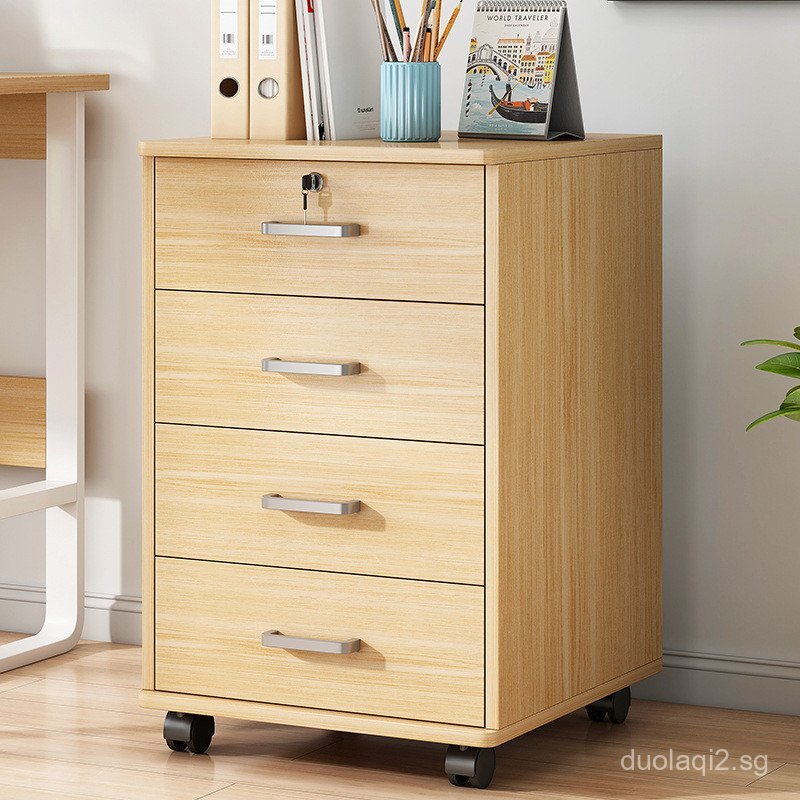 Office Cabinet File Cabinet Layered Storage Rack Business Wooden ...