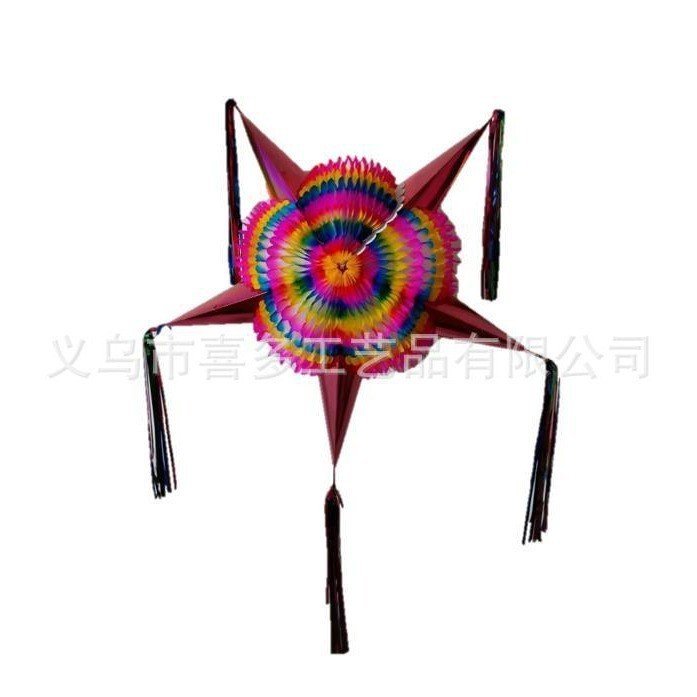 Props Colorful Game New Party Five-Pointed Star Foldable Children's ...