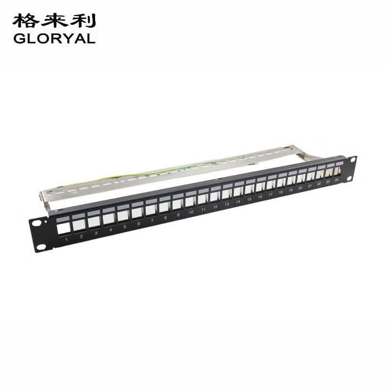 This model can be equipped with fiber optic Cat.6Network Patch Panel ...
