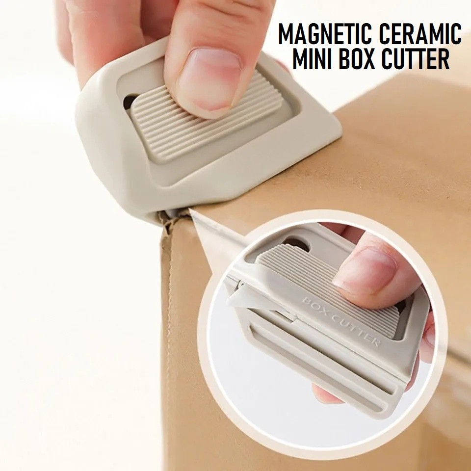 Ceramic Mini Box Cutter Penknife Magnetic Cutter Retractable Cardboard ...