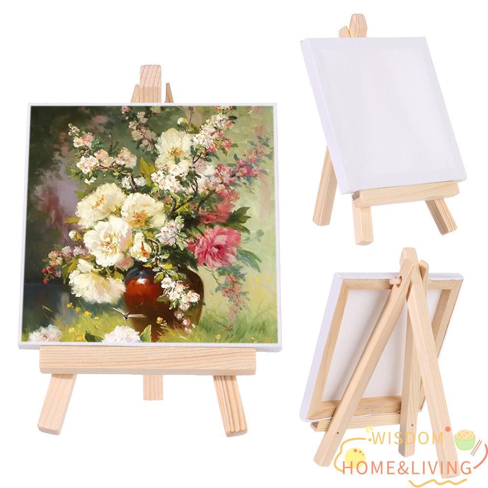 WISDOM Mini Easel Set Back Stapled With stand Mini Stretched Mini ...