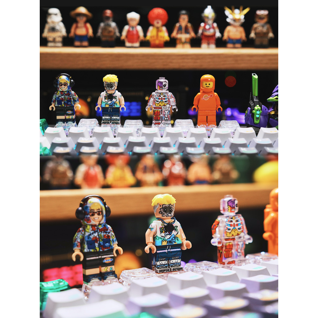 keycaps custom keycaps Building Block Keycap Customized Mechanical ...