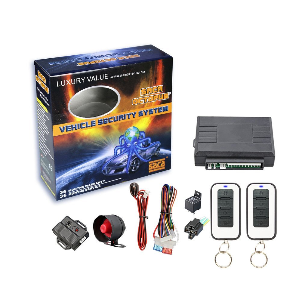 Car Door Open Tail Box system Remote Control Lock car Universal Alarm ...