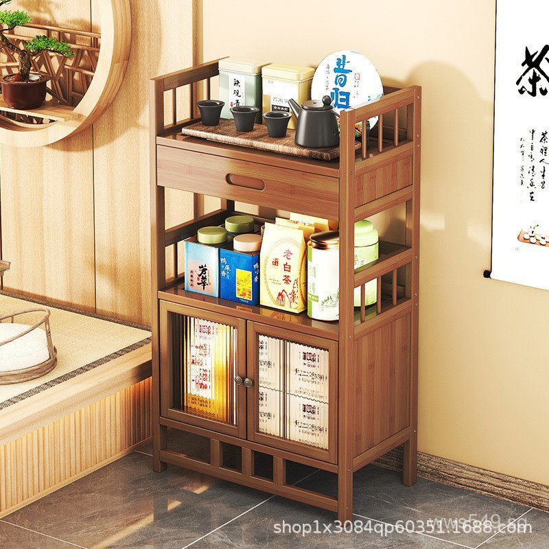 Living Room Tea Rack Storage Minimalist Coffee Table New Chinese Style ...
