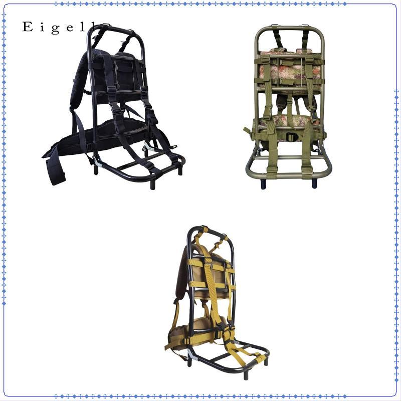 Eigell 60kg Load-Bearing Backpack Frame Compact Design for Trekking ...