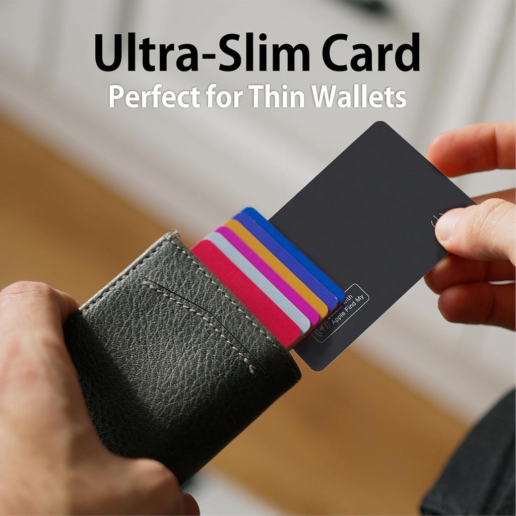 [SG]Wallet Tracker Card Rechargeable Thin Find My IP68 Waterproof ...