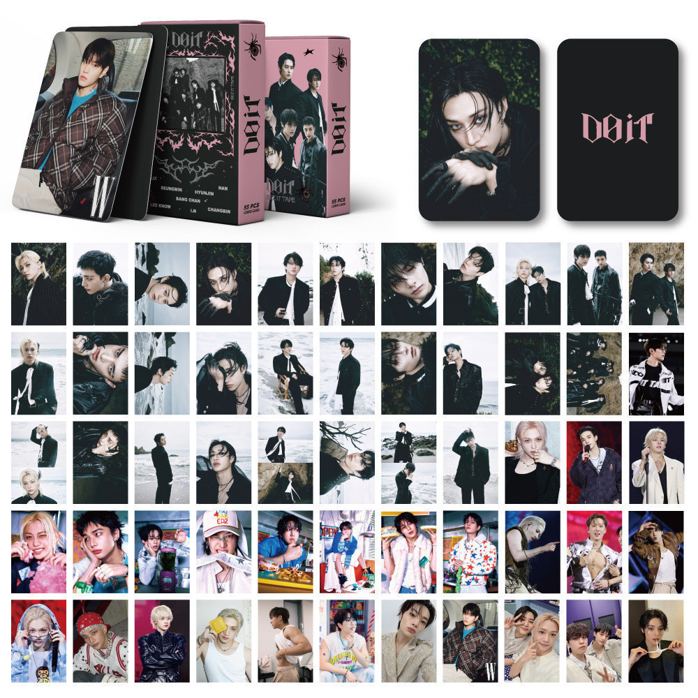 8-11pcs/set STRAY KIDS SKZ HOP Photocards MAXIDENT PC Version Lomo