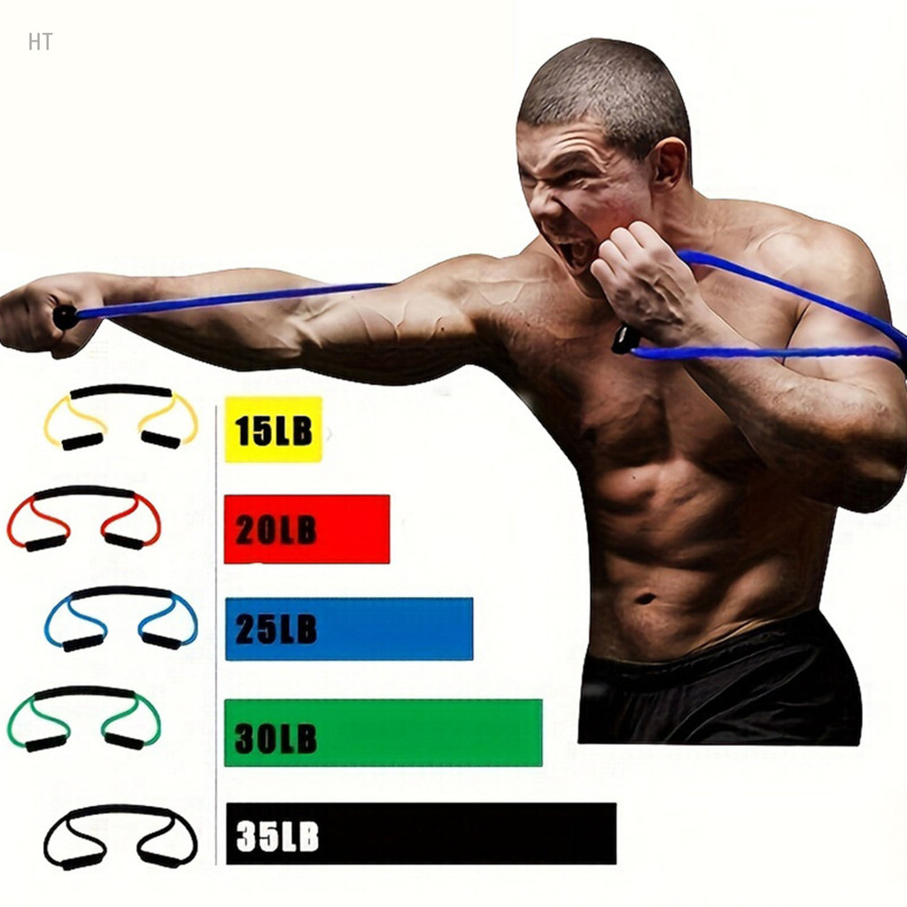 Boxing Resistance Rope Speed Training Elastic Pull Cord Punch Power ...