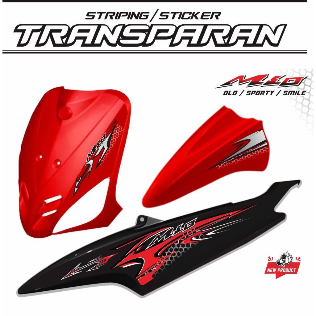VARIATION OF OLD MIO STICKER VARIATIONS COOL MOTIF MIO STRIPING/S ...