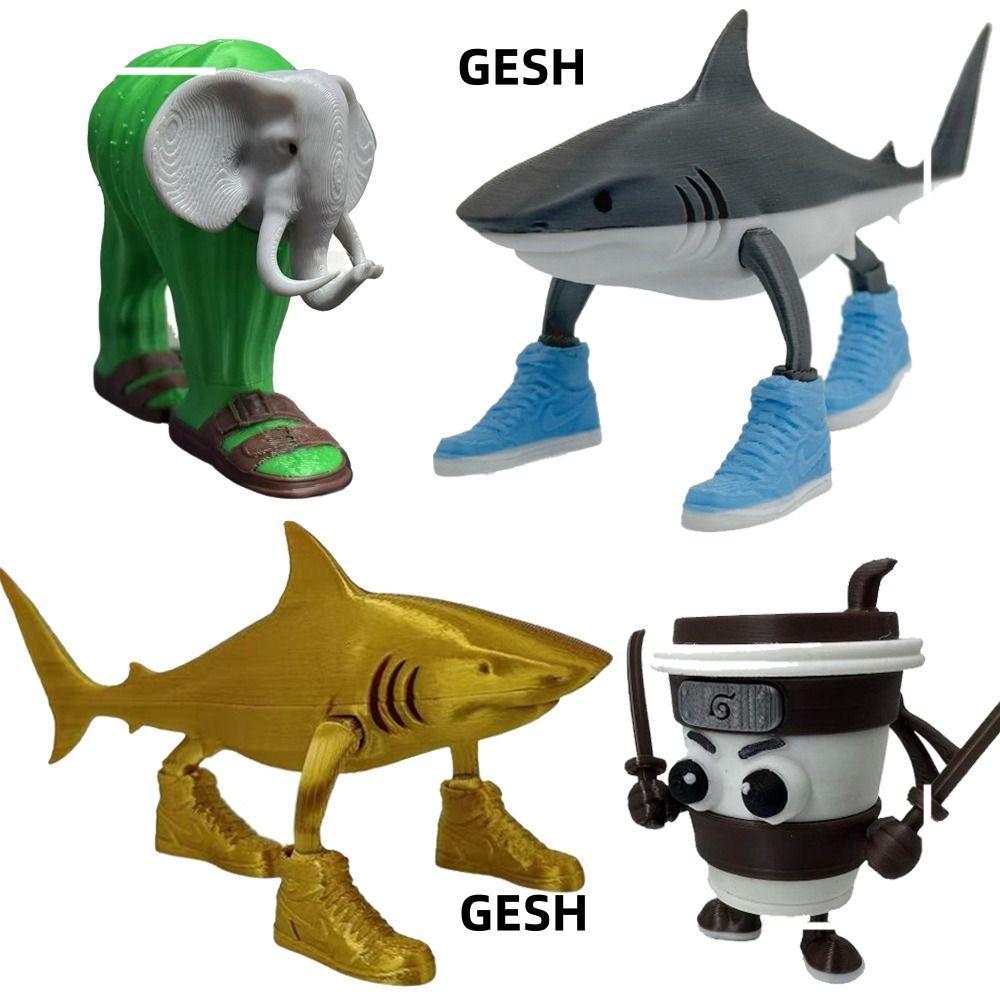 GESH Tung Tung Sahur Figure Toy, Italian Brainrot Wooden Stick ...