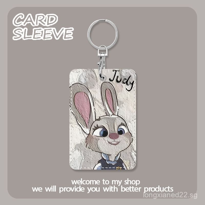 Judy Rabbit Access Card Holder Work Badge Student Bus Factory Badge ID ...