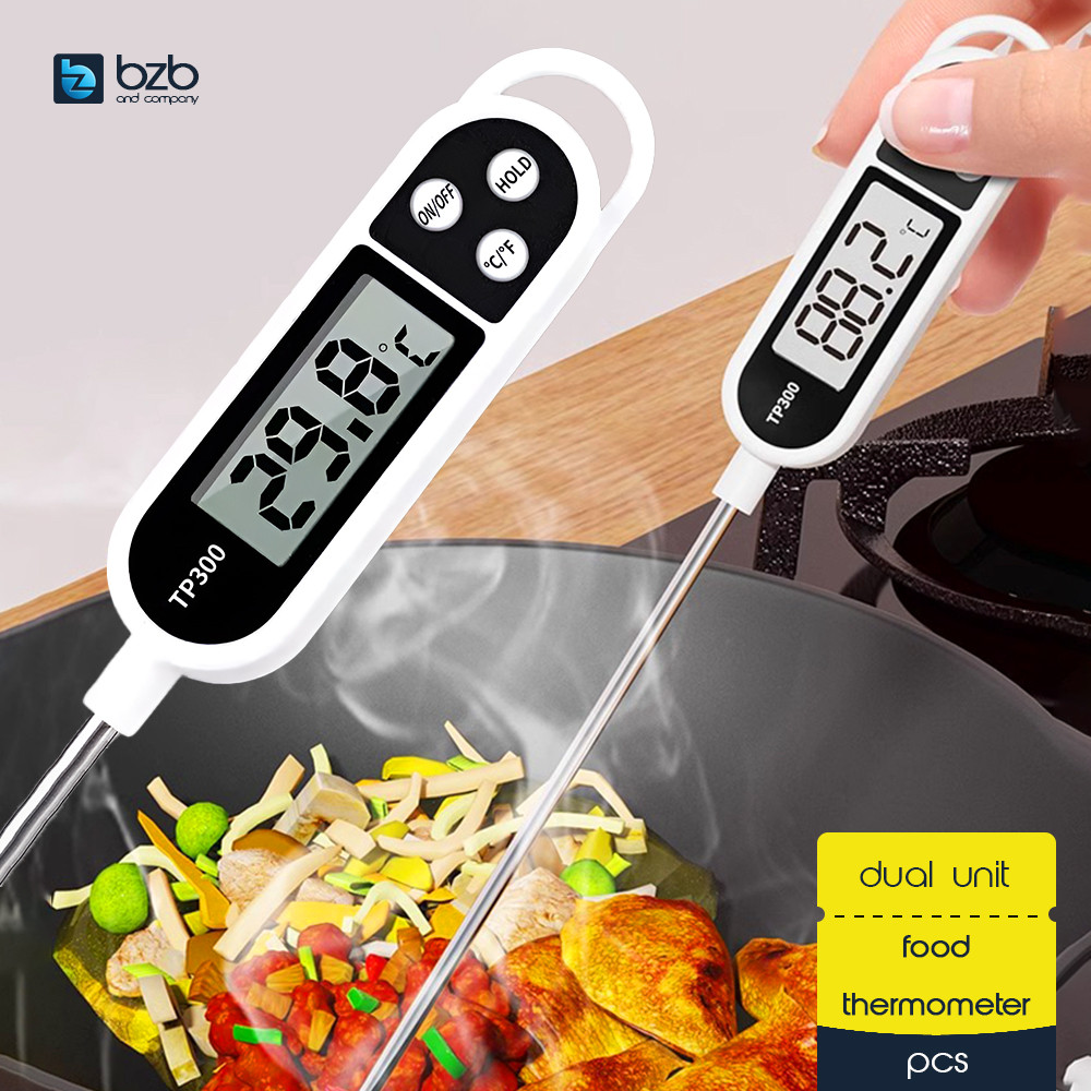 TP300 Waterproof Digital Food Thermometer Cooking Temperature Detector ...