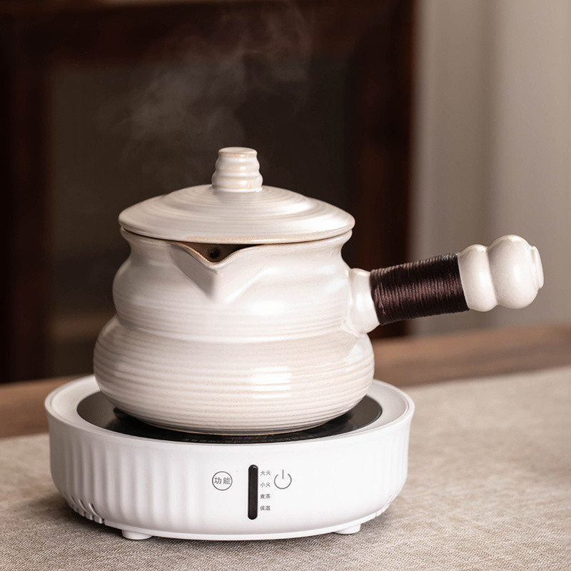 Tea Brewing Set with Electric Ceramic Stove for Indoor and Outdoor Use ...