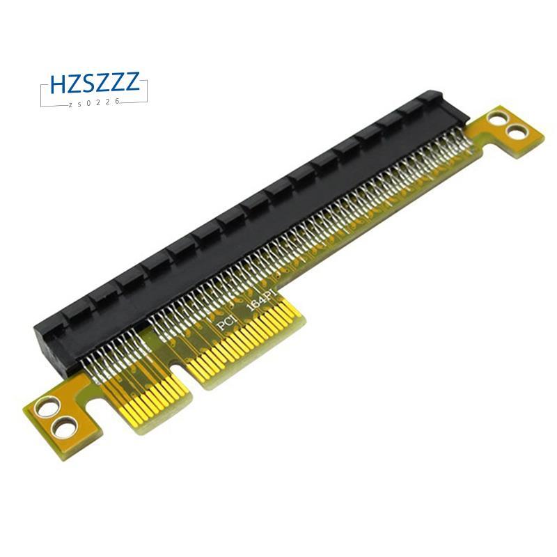 PCI-E 4X to 16X Riser Card PCI Express Converter Male to Female ...