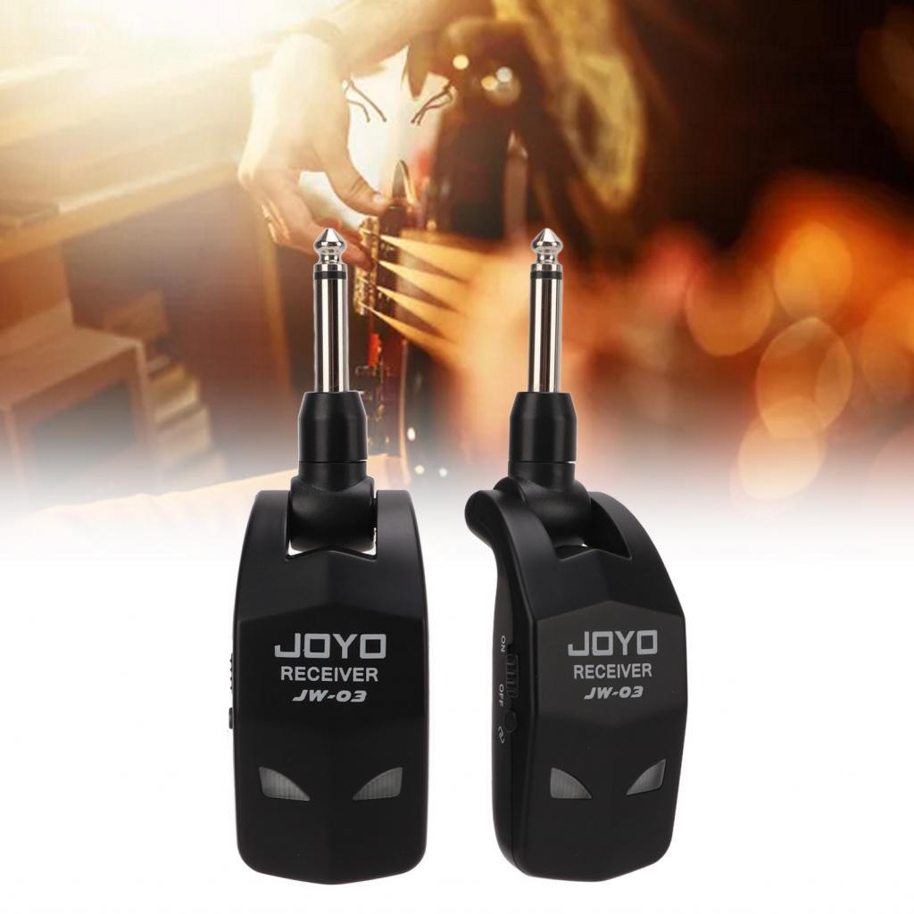Wireless Guitar System 220 Degrees Rotatable Audio Transmitter Receiver ...