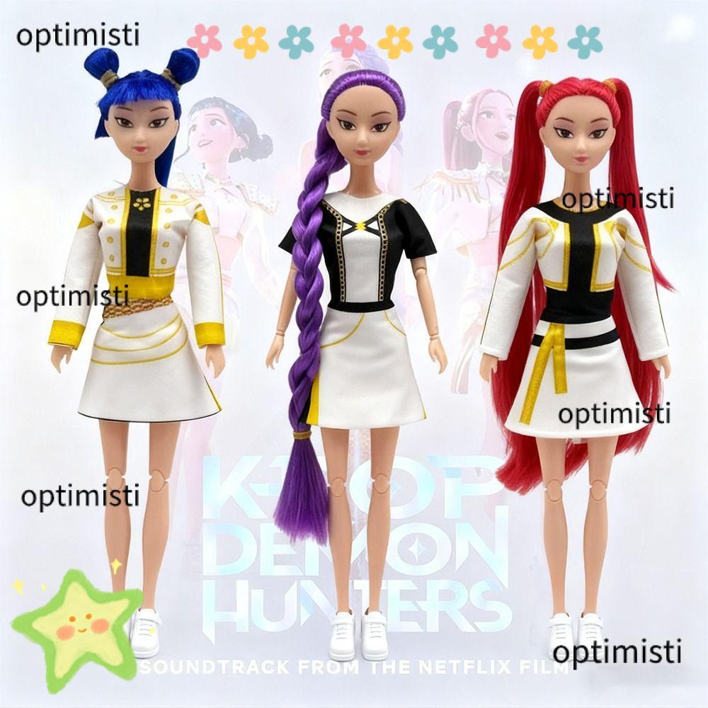 OPTIMISTI KPOP Demon Hunter Action Figure, Rumi Zoey Jinu Mira Huntrix ...