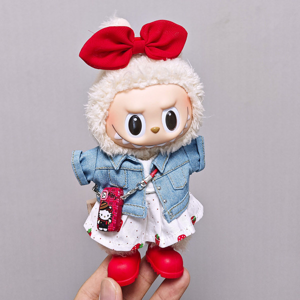 [Only Baby Clothes] labubu Baby Clothes Denim Jacket Strawberry Skirt ...