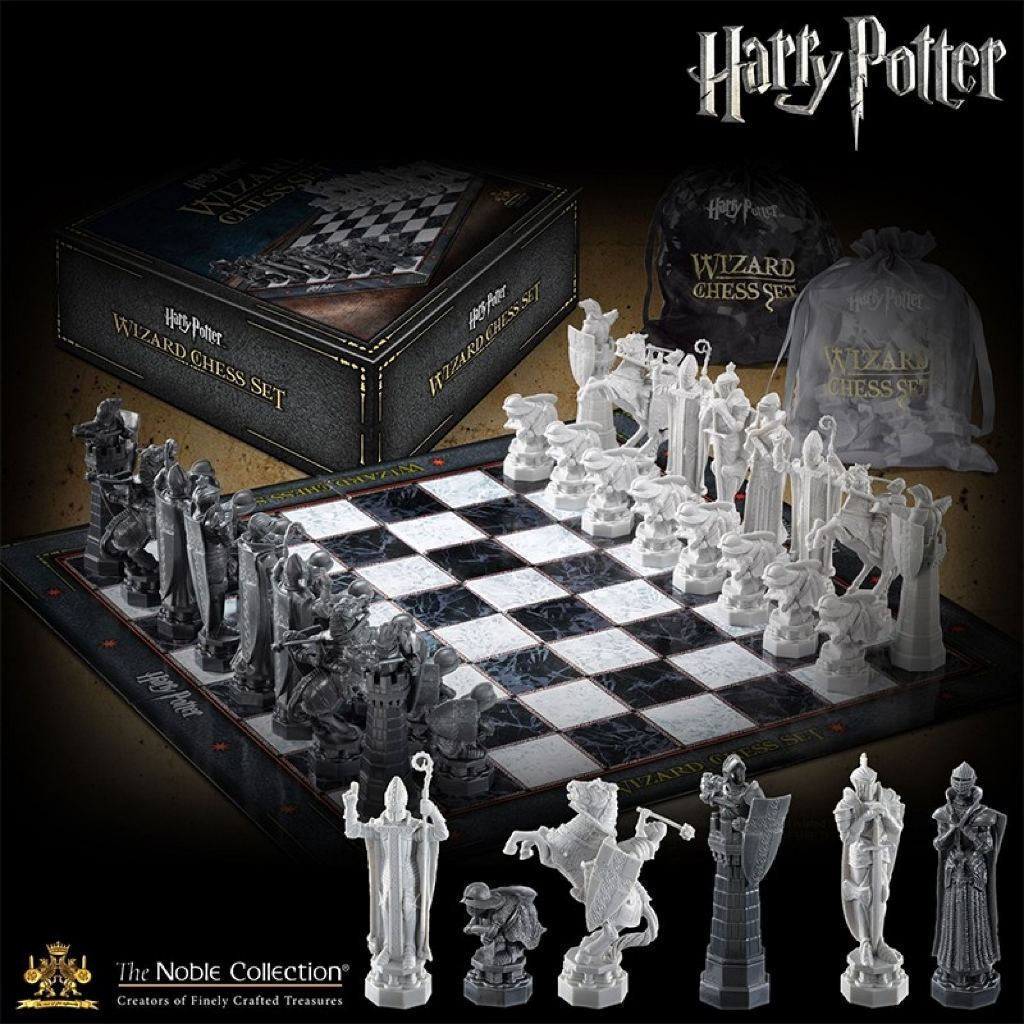 【SG Stock】HARRY POTTER Wizard Chess Set Collection Chess Set Mainan ...