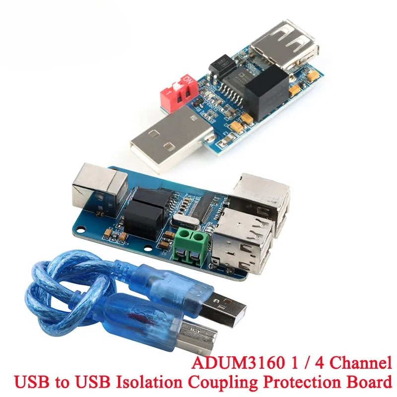 USB Isolator 1500V Isolator ADUM3160 Module Coupling Protection Board ...
