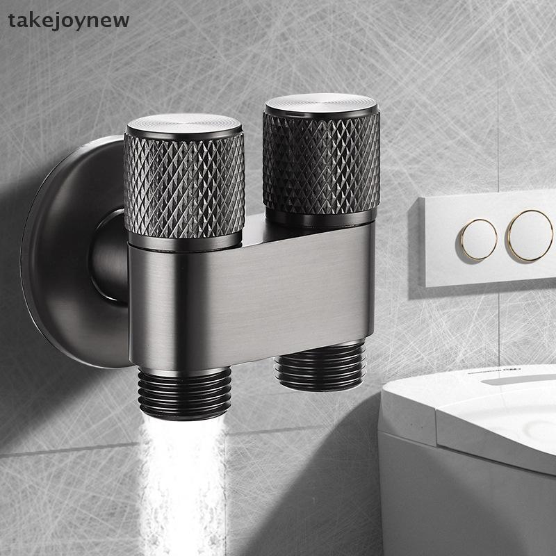 [takejoynew] Stainless Steel One-point Two-water Angle Valve One-inlet ...