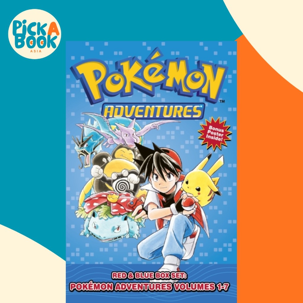 Pokemon Adventures Red & Blue Box Set (Set Includes Vols. 1-7) by