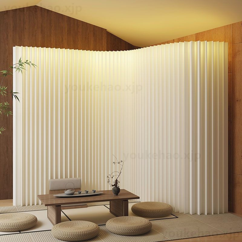 Foldable Luminous Room Divider Folding Screen Partition Privacy Shield ...